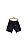 $ 59,90 UNIT. /BERMUDA MASCULINA / JEANS BLACK / GRADE: 40/1 42/2 44/2 46/2 48/1 = 08 PEÇAS - Imagem 1