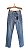 $69,90 / CALÇA RETA COM RECORTE MARMORIZADO / GRADE: 36/1 38/2 40/3 42/2 44/2 46/1 =11 PEÇAS - Imagem 1
