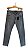 $74,90 UNIT /  CALÇA MACULINA GRAY SLIM / GRADE: 40/1 42/3 44/2 46/2 48/1= 9 PEÇAS - Imagem 1