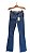 $74,90 UNIT / CALÇA  BOOTCUT BARRA A FIO  LAVAGEM CLEAR / GRADE: 38/1 40/2 42/2 44/2 46/1=8 PEÇAS - Imagem 1