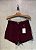 $62,90 UNIT /SHORTS/LINHO COLOR/ VINHO / GRADE: 36/1 38/2 40/2 42/2 44/2 46/1 =10 PEÇAS - Imagem 1
