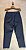 $74,90 UNIT /CALÇA MOD TAPRED /LISTRADA /AZUL MARINHO / GRADE:36/1 38/2 40/2 42/2 44/1 = 8 PEÇAS - Imagem 2