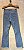 $74,90 UNIT / CALÇA FLARE BARRA AFIO / LAVAGEM MEDIA / GRADE:36/1 38/2 40/3 42/2 44/1= 9 PEÇAS - Imagem 2