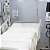 Kit 5 Lençol Hospitalar Branco Percal 180 fios Misto - Avulso - Imagem 1