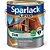 Verniz Sparlack Stain Plus Acetinado Base Água Natural 3,6 Litros - Imagem 1