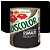 Tinta Esmalte Lukscolor Luks Fosco Preto 0,9 Litros - Imagem 1