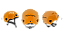 Capacete Montana Focus Classe B Para Altura Tipo III CA 17098 - Laranja - Imagem 2