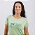 Tshirt Abertura Lateral Floripa is Beach Everyday Básica Verde Menta - Imagem 3