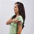 Blusa Gola V com Bolso The Woman Ezinha Verde Menta - Imagem 4