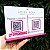 Placa PIX e Instagram QR Code com Logotipo - Imagem 1