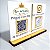 Placa PIX e Instagram QR Code com Logotipo - Imagem 1