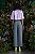 Camisa Couro Ligia- Roxo Lavanda - Imagem 4