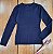 SWEATER SEM GOLA AZUL ESCURO - Imagem 1