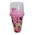 Mini Shakeira com Tampa Minnie Rosa 320ml - Plasútil - Rizzo - Imagem 1