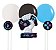 Kit Topo de Bolo com Balão Festa Gamer Level Up - 01 kit - Cromus - Rizzo Balões - Imagem 1