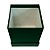 Caixa Rígida Luxo Premium - Verde Escuro - 16cm x 16cm x 20cm - Rizzo Balões - Imagem 3