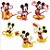 Kit Enfeite Impresso em EVA - Disney - Mickey Mouse - 01 unidade - Piffer-  Rizzo - Imagem 1