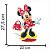 Kit Enfeite Impresso em EVA - Minnie - 01 unidade - Piffer-  Rizzo - Imagem 2