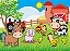 Painel Grande TNT Fazendinha -1,40x1,03cm - Piffer - Rizzo - Imagem 1