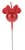 Vela Minne 360 Vermelha Disney - 1 unidade - Rizzo - Imagem 1