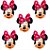 Mini Carinha Impresso em EVA - Minnie - 01 unidade - Piffer - Rizzo - Imagem 1