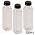 Garrafa Pet Quadrada com Tampa Preta Lacre para Chocolate Cremoso - 500ml - 3 unidades - Rizzo - Imagem 1