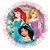 Prato Papel Redondo 18cm - Festa Princesas Disney - 12 unidades - Regina - - Imagem 2
