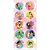 Adesivo Redondo Decorativo - Princesas Disney - 30 unidades - Regina - Rizzo - Imagem 2