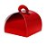 Caixa Bem Casado Vermelho Texturizado - 6,5x6,5x5,5cm - 12 unidades - Assk - Rizzo - Imagem 1