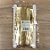 Cortina Decorativa Fosca Dourado L1 x A2 m- 01unidade - Artlille - Imagem 3