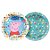Prato Papel Redondo 18cm - Peppa Pig Clássica - 12 unidades - Regina - Imagem 1