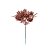 Pick Pinha Rose Gold com Glitter 20cm- 01 unidade - Cromus Natal - Rizzo Balões - Imagem 1
