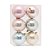 Kit Bolas Lisas Cores Pastéis 8cm - 06 unidades - Cromus Natal - Rizzo Balões - Imagem 1