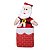 Papai Noel com Som e Movimento na Chaminé 25cm - 01 unidade - Cromus Natal - Rizzo - Imagem 1