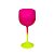Taça Gin Fluor com 550ml Degradê Amarelo e Pink - Rizzo - Imagem 1