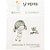 Kit de Carimbos M - Menina Aqui tem Amor - Cod 41000077 - 01 Unidade - Lilipop Carimbos - Rizzo - Imagem 2