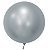 Balão de Festa Bubble Cromado Prata 24" 60cm - 01 Unidade - Mundo Bizarro - Rizzo Balões - Imagem 1