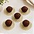 Tapetinho para Doces - Renda Francesa - Ouro - 7cm - 100 unidades - Cromus - Rizzo - Imagem 2