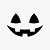 Transfer Halloween - Silhueta Abobóra  - 01 Unidade - Rizzo - Imagem 1