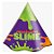 Chapéu Festa Slime - 8 Unidades - Festcolor - Rizzo - Imagem 1