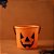 Baldinho Festa Halloween com corda Cor Laranja - 1 Unidade - Rizzo - Imagem 1