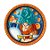 Prato Festa Dragon Ball Super - 8 peças - 18cm - 1 Unidades - Festcolor - Rizzo - Imagem 1