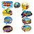 Kit Placas Festa Dragon Ball Super - 9 peças - 1 Unidades - Festcolor - Rizzo - Imagem 1