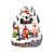 Cenário com Movimento Natal - Vila com Trem, Som e Luz- Bivolt - 01 unidade - Cromus Natal - Rizzo - Imagem 1