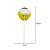 Pirulito Flopito Beijinho - 600g - 50 Unidades - Florestal - Rizzo - Imagem 3