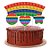 Topper para Bolo Festa Pop It - 4 Unidades - Festcolor - Rizzo - Imagem 1