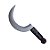 Foice Pirata - 35,5 x 11 x 2,5 cm - 1 unidade - Rizzo - Imagem 1