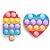 Kit Painel Coração e Picolé Festa Fidget Toys - 23pçs - 01 unidade - Cromus - Rizzo - Imagem 1