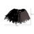 Kit Fantasia Bruxinha - Saia Tule e Tiara com aplique - Roxo/Preto - Infantil  - 01 unidade - Rizzo - Imagem 2