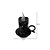 Enfeite Decorativo - Mini Vela Caveira - Preto - Halloween - 01 unidade - Rizzo - Imagem 2